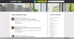 Desktop Screenshot of microblog.seibert-media.net